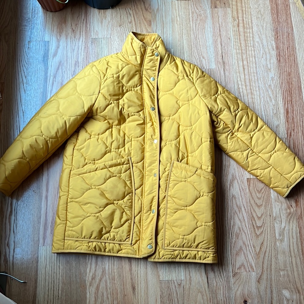 Discontinued J Crew Quilted Cocoon with PrimaLoft Jacket